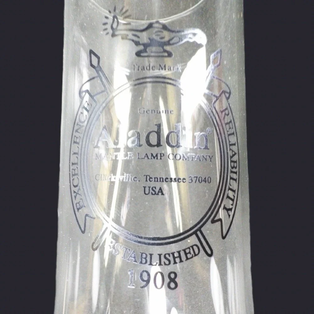 Aladdin Mantel Lamp Company Heelless Chimney No. R910-2